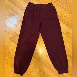Hollister Maroon Sweatpants